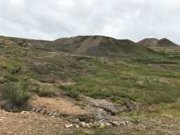 Image of Pikestone Brow spoil heaps. 11-Jul-2020